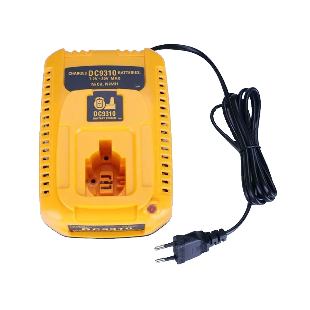 110v220v Ad/dc Adapter 12v 18v Power Charger For Dewalt 18v 12v 14.4v 7.2v Battery Dc9091