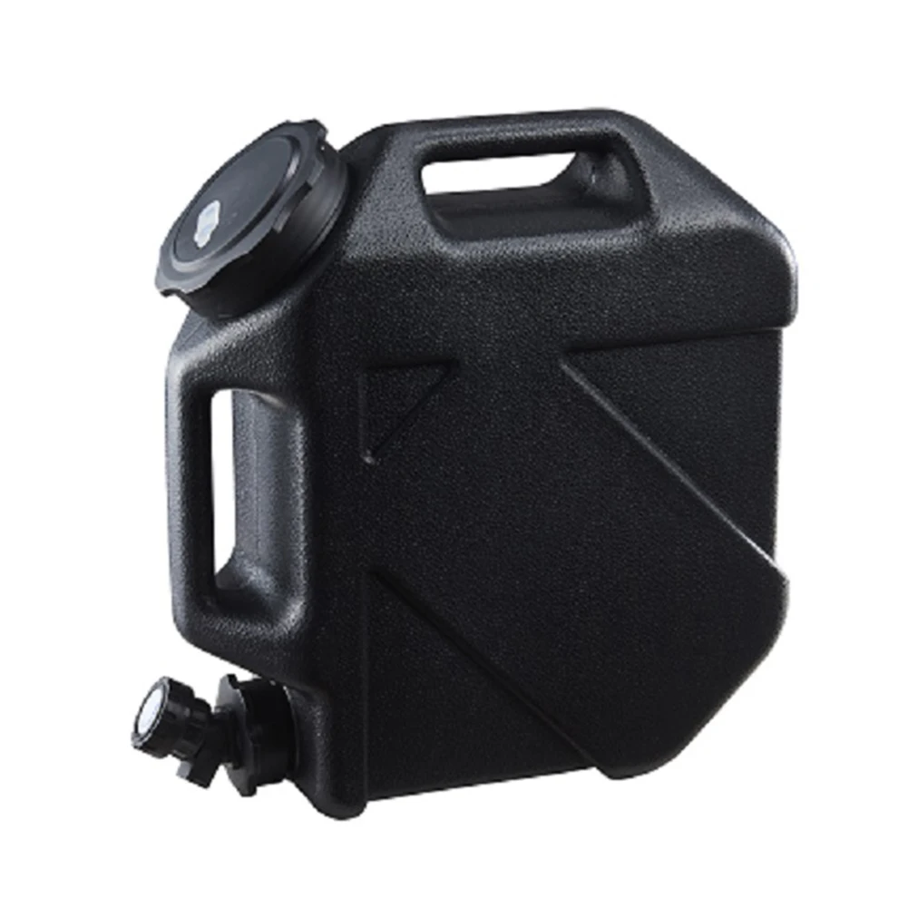 10L Water Bucket Large Capacity Portable Camping Bucket Water Storage with Detachable Faucet No Leakage Travel Camping Supplies 2