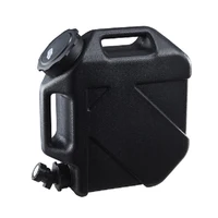 10L Water Bucket Large Capacity Portable Camping Bucket Water Storage with Detachable Faucet No Leakage Travel Camping Supplies 2