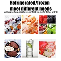 Car Refrigerator 25L Alpicool Portable Small Freezer 220V Car Home Camping Mini Fridge 12/24V Compressor Cooler Small Freezer 2
