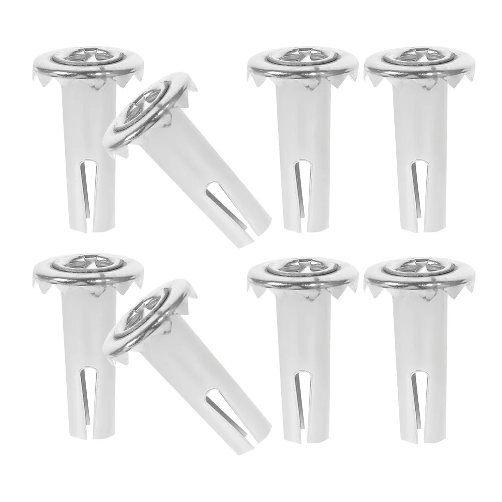 

8 Pcs Pole Caster Accessories Sleeve Inserts for Castor on Furniture Stem Ring Socket Wood Casters