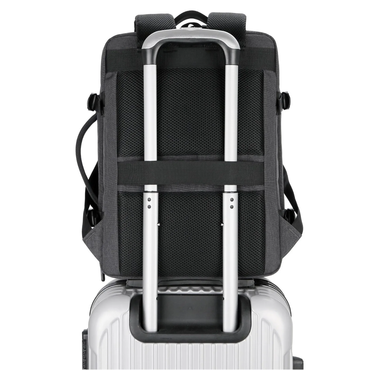 Classic Travel Backpack Men Business Backpack School Expandable USB Bag Large Capacity Laptop Waterproof Fashion Backpack