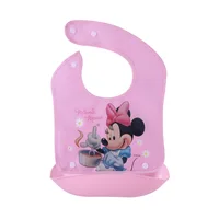 Cartoon Baby Bib Waterproof Solid Infant Bandana Bibs Newborn Feeding Burp Cloth Drooling Scarf Dropship 2