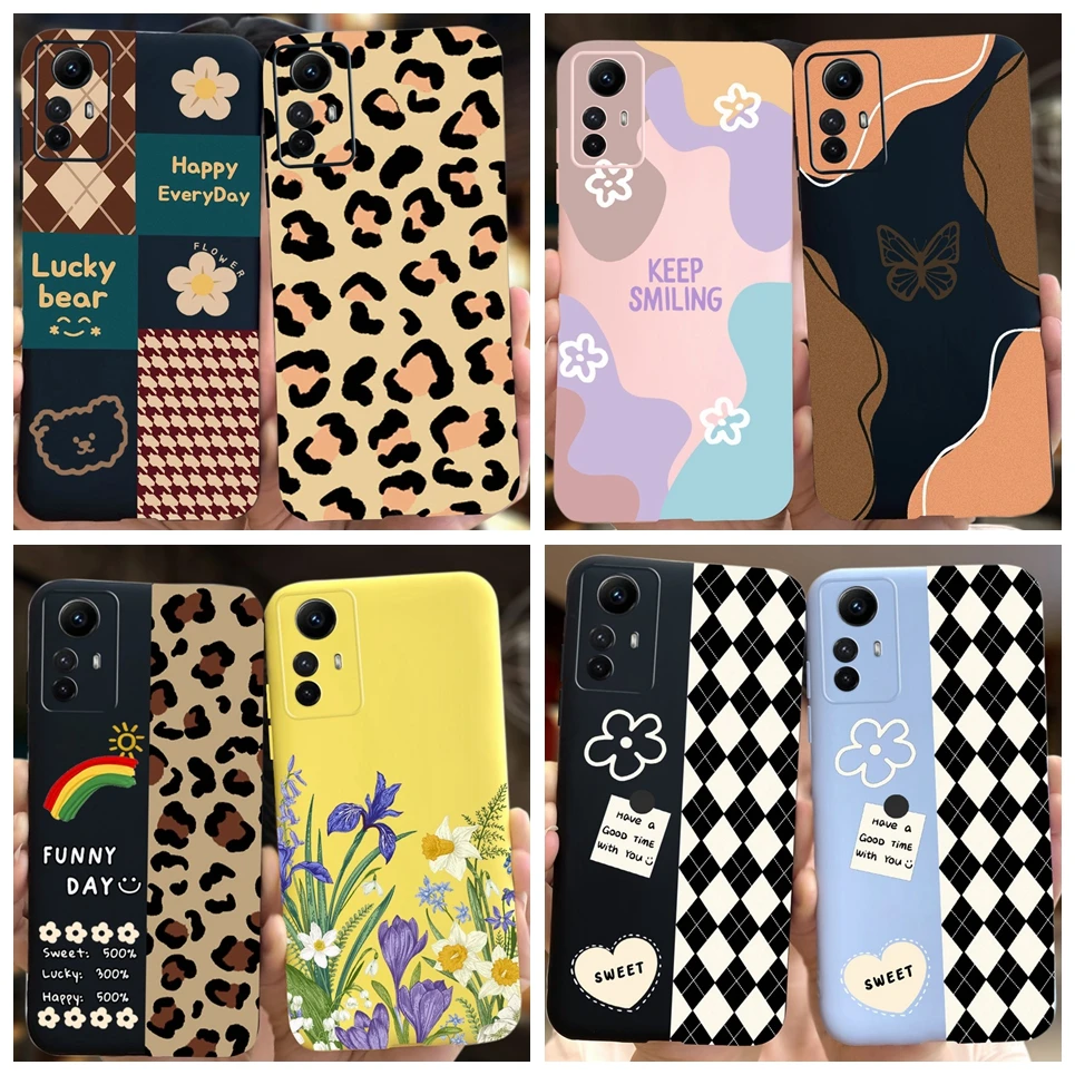 Per Xiaomi Redmi Note 12S Note 12 4G 5G Custodia Paraurti Fashion Soft Tpu Cover Per Xiaomi Redmi Note 12 Pro 4G 5G Note12 Funda