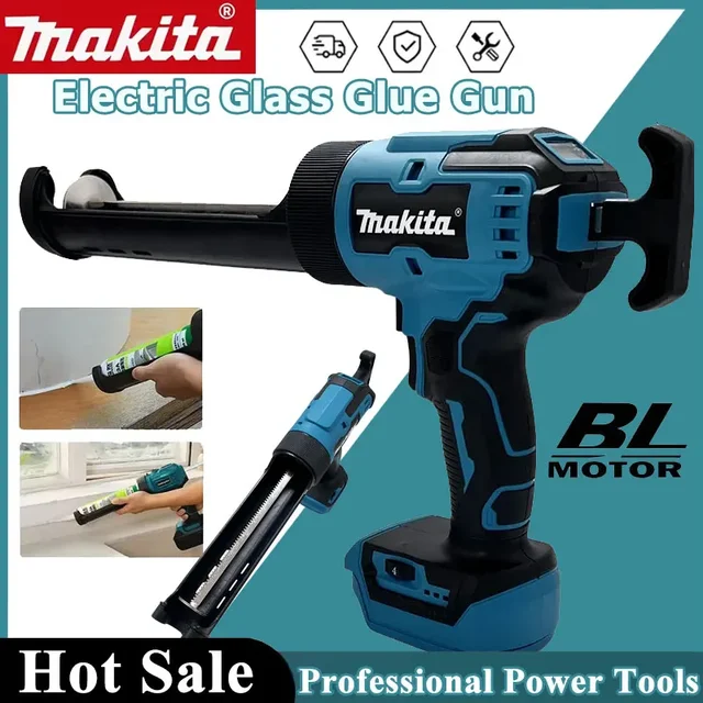 Makita pistolet à colle électrique sans fil pistolet de calfeutrage électrique multifonctionnel outil électrique de scellage de remplissage de colle Portable pour batterie 18V 1
