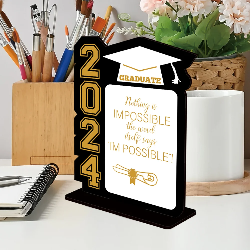 

Graduation Centerpiece Table Decoration Party Decorative Centerpiece Party Decor Wooden Dining Table Center For Graduation Party