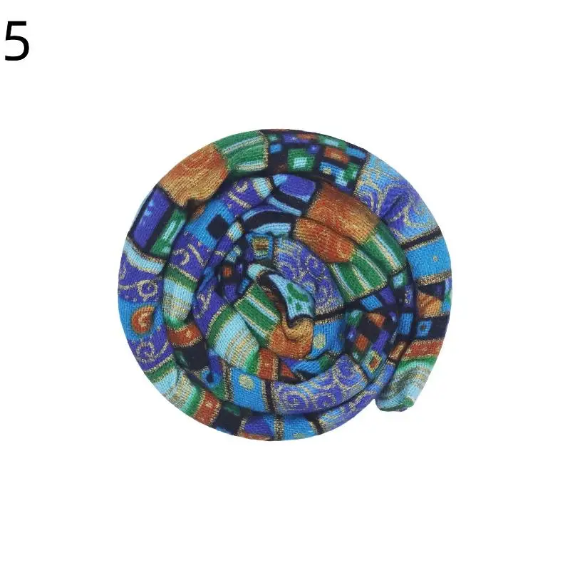 Vibrant Ethnic-Style Bendable Hair Accessories Set