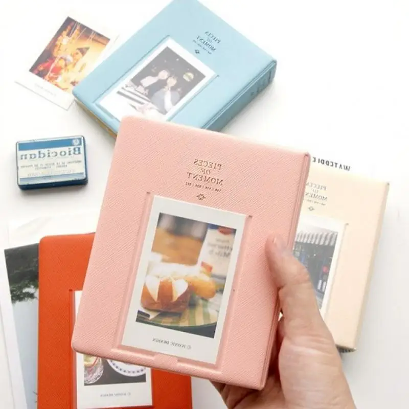 64 Pockets Polaroid Photo Album Mini Instant Picture Case Storage For Fujifilm Instax Mini Film 8 Korea Instax Album Fotografia