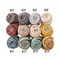Mode rides plaine doux châle funcy miroitant brillant hijab écharpe or argent fils foulard Bangladesh coton châle 3