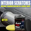 150g Nano Car Interior Revival Wax - Anti-Static & BioGuard Formula for Matte Finish & 12-Month Defense 1
