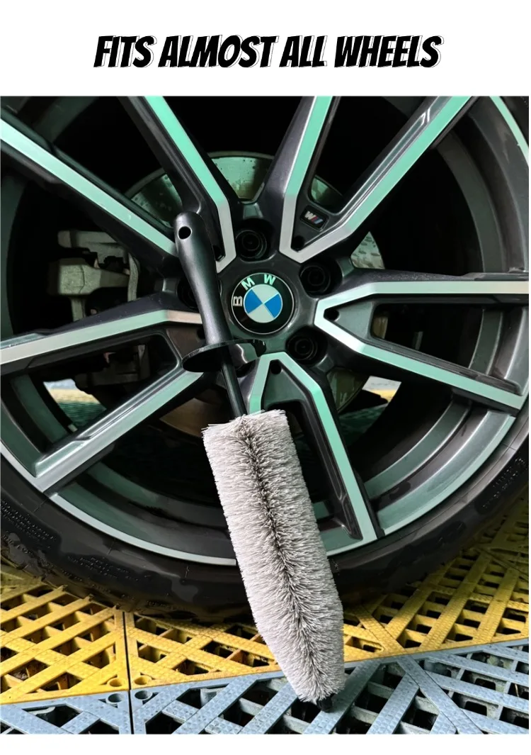 Lucullan Extra langes Profil, leicht zureichende Felgen-Detaillierungswerkzeuge, Ultra-Plüsch-Grill- und Speichenreinigungsbürste – Detail 6