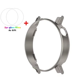 Custodia protettiva universale 2-in-1 per smartwatch con protezione dello schermo - Copertura in PC durevole e vetro temperato