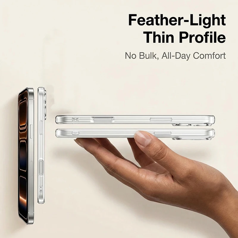 Ultra Thin Soft Silicone Camera Protection Clear Shell Slim Cover