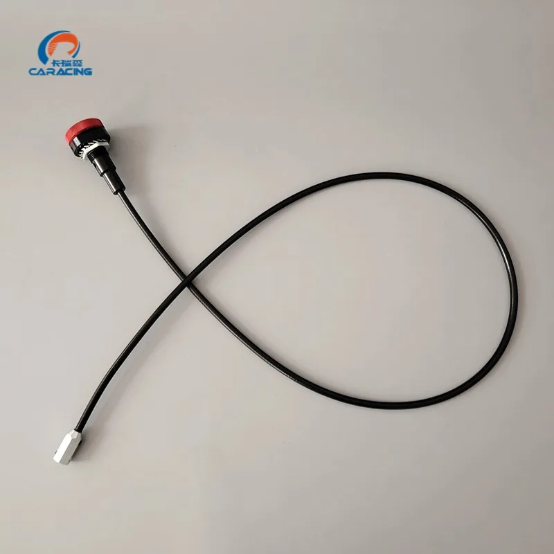CRS Car Accessories Remote Cable Knob Adjuster Length 1m 1.2m 1.5m for Brake Pedal Box