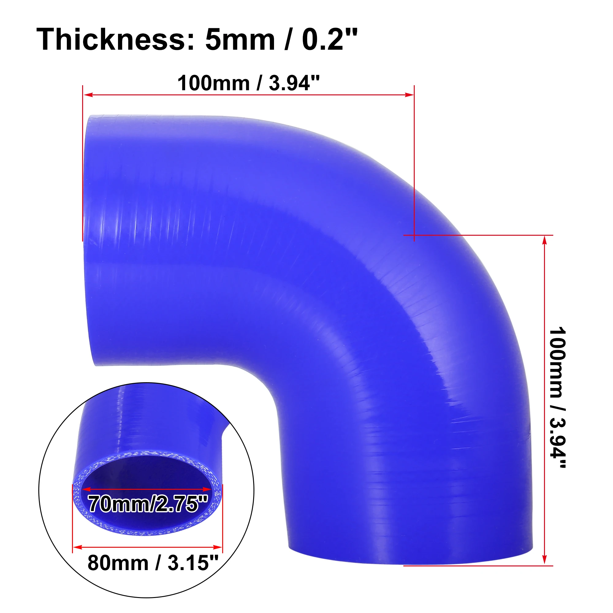 70mm ID Blue