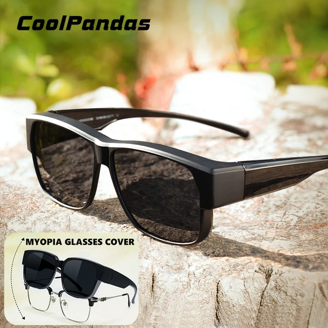 Fit Over myopia glasses cover Sunglasse Polarized Men Women UV400