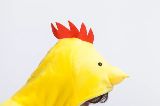 Adult Chicken Kigurumi Onesie Pajamas – Animal Costume For Halloween, Cosplay, Lounge Wear