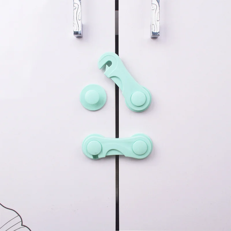 Multifunctional Safety Cabinet Door Lock Baby Safety Drawer Door Buckle Anti-Pinch Home Bathroom Refrigerator Lock cabinet lock child lock door lock refrigerator lock door window lock safety lock refrigerator door lock