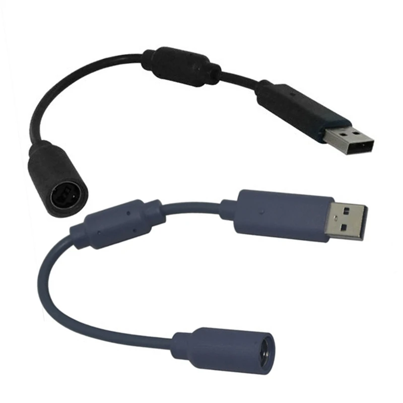 

10 шт./партия, USB-кабель для игрового контроллера, 24 см