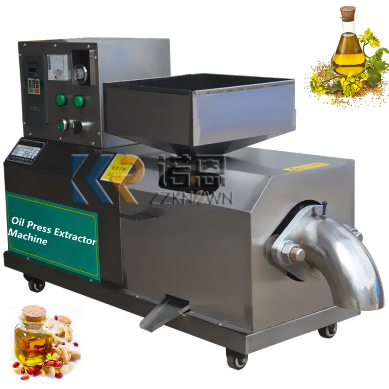 Automatic Commercial Screw Peanut Walnut Oil Press Extractor Machine