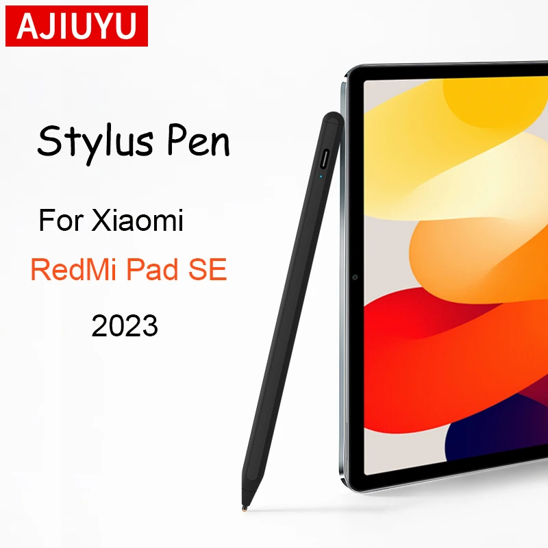 AJIUYU Stylus Pen For Xiaomi RedMi Pad SE 11 2023 Tablet Pen Rechargeable  For MiPad 6 Max 14 Screen Touch Drawing Pen Pencil