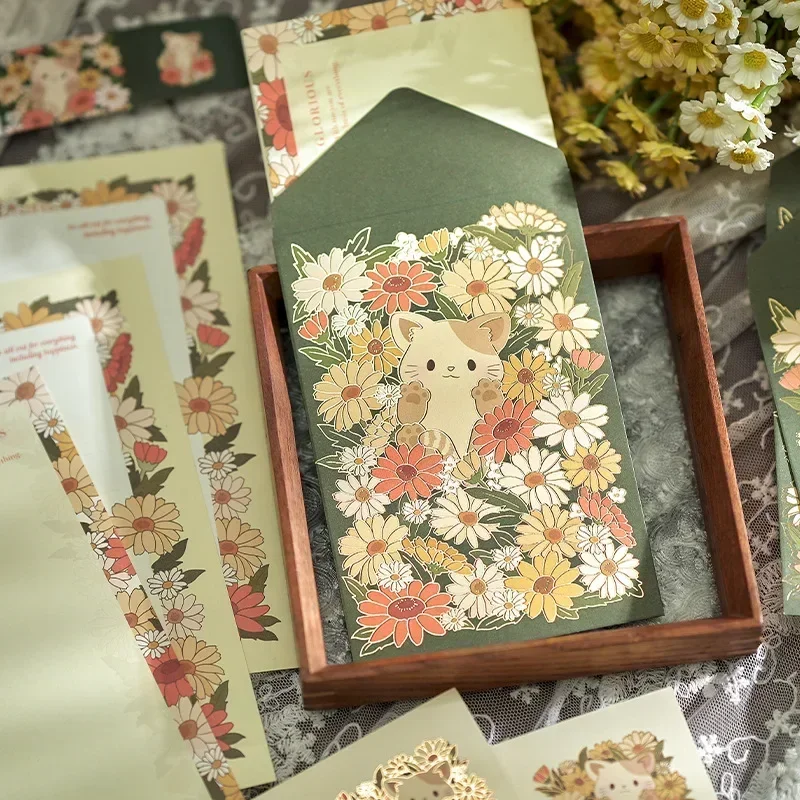 12 Pz/Set Buste Romantiche Adesivi Sigillanti In Carta Con Lettere Scrivibili Biglietti Di Auguri Per Feste Di Matrimonio Cover Cancelleria Per Uffici