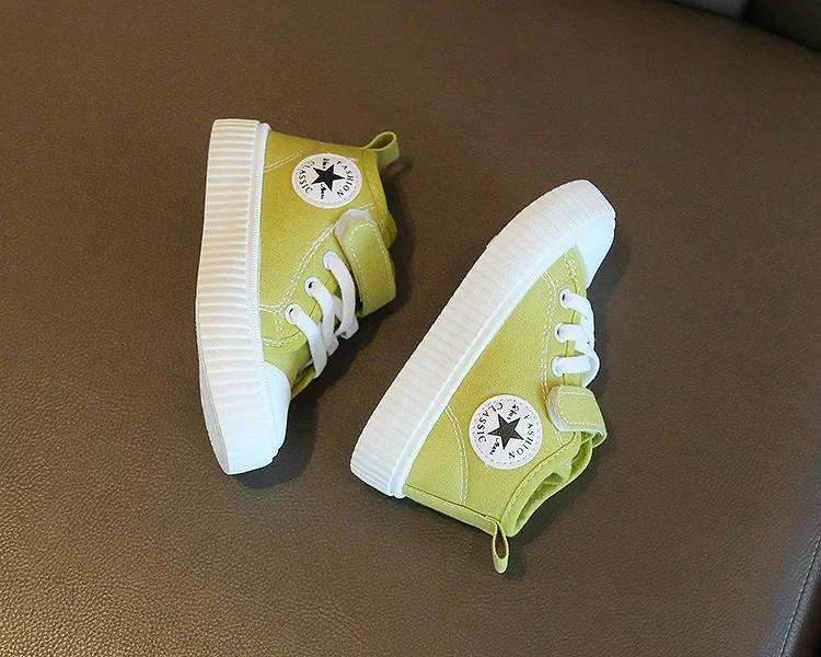 Kinder Canvas Sneaker Jungen Mädchen Weiche Sohle Bequeme Schuhe_voghion.com