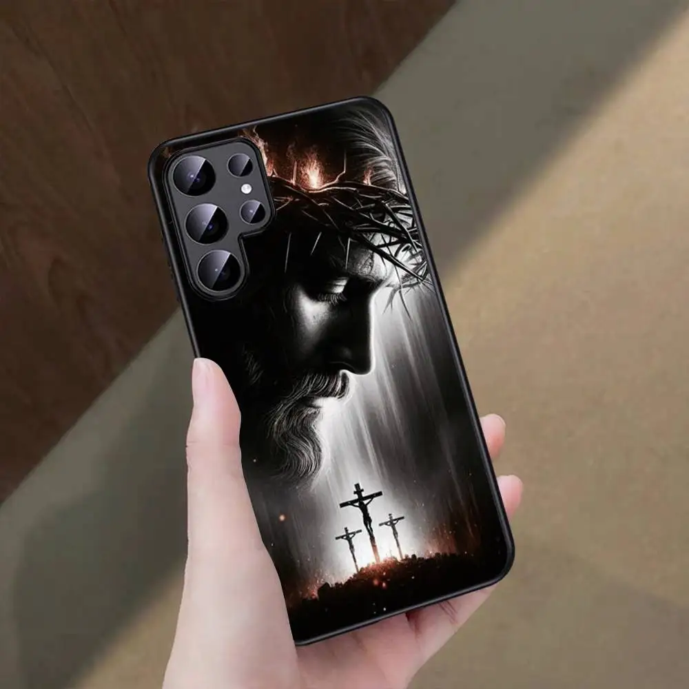 Son of God Jesus Cross Holy Light Design Smartphone Case