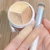 XIXI Pure Holding Makeup Three Color Concealer Spot Acne Print Repair Foundation Dark circles are not easy to stick powder 6