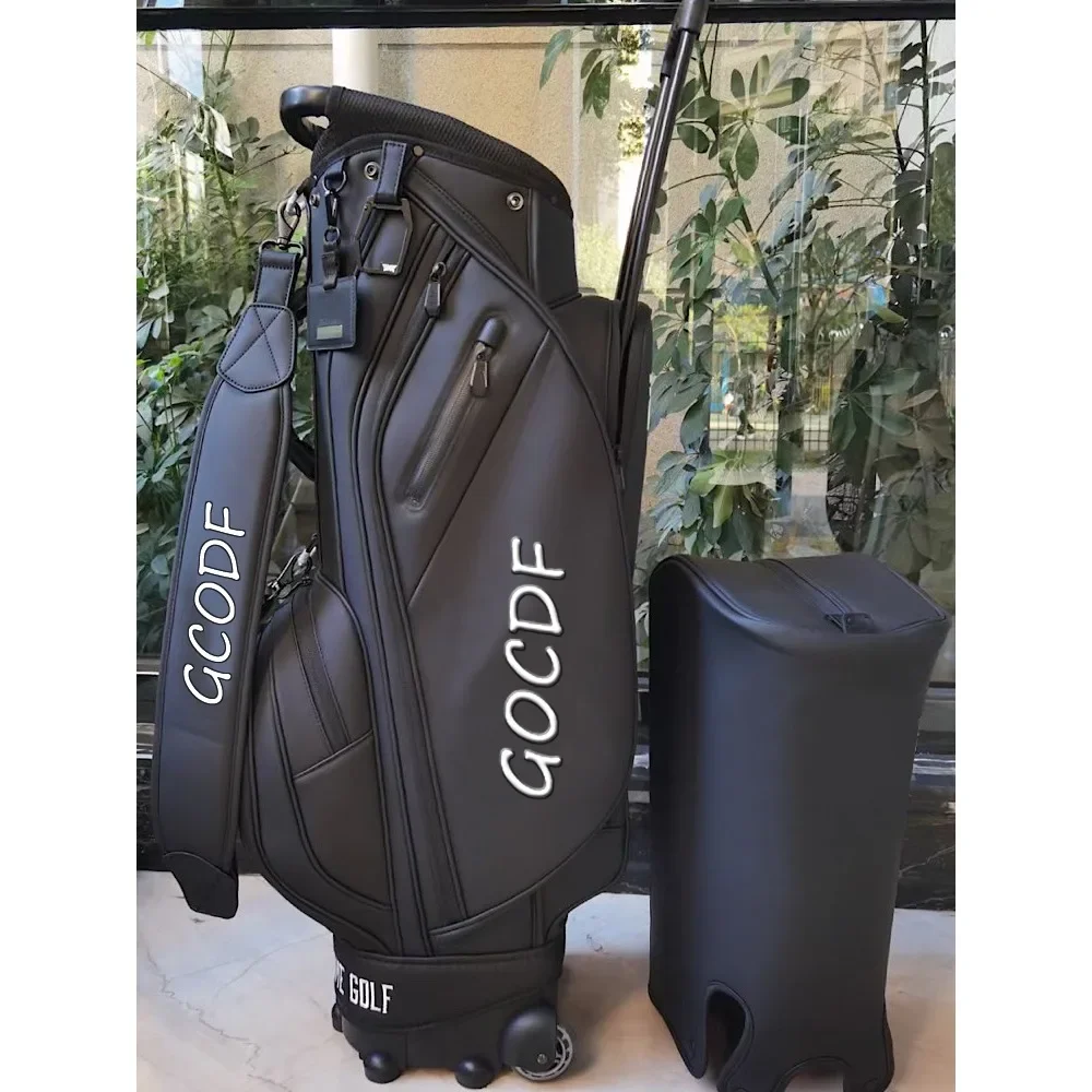 

2024 New Golf Bag Skull Nylon Men and Women Caddy Bag PU High Quality Golf Standard Bag 골프백