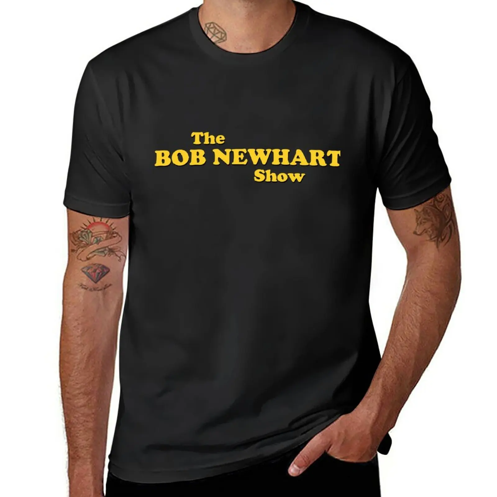 Novità The Bob Newhart Show Logo T-Shirt Cat Shirts Maglietta Vintage Magliette Personalizzate Magliette Vintage Da Uomo
