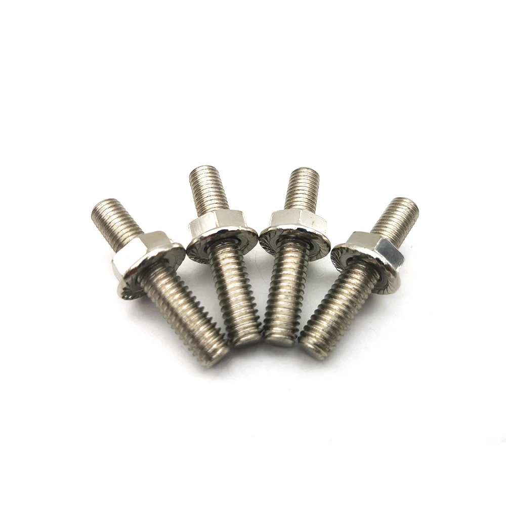 Pokhaomin Moto 4Pcs Big Twin Camscrew Bulloni Porta Di Scarico Borchie Dadi Tubo Butt Per Harley Sportster Xl 1200 883 86-17