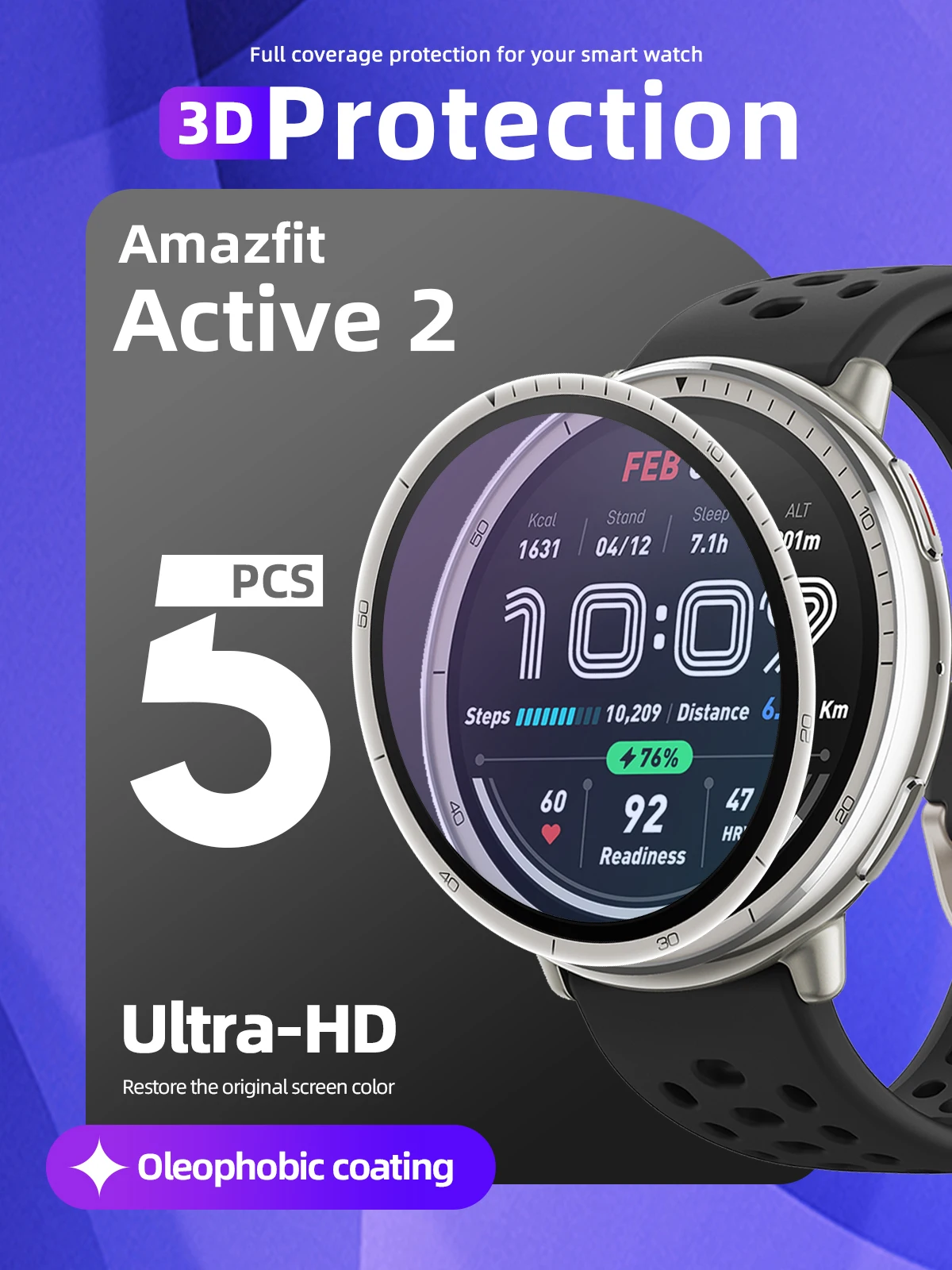 Premium 3D Protection Film - Full Coverage HD Clarity, Anti-Scratch, Bubble-Free