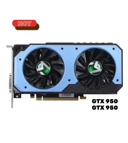 

MAXSUN GTX 950 2GB Graphics Cards 128Bit GDDR5 Video Card for nVIDIA VGA Cards Geforce GTX950 HDMI 1050TI 750 Ti 950-2GB Used