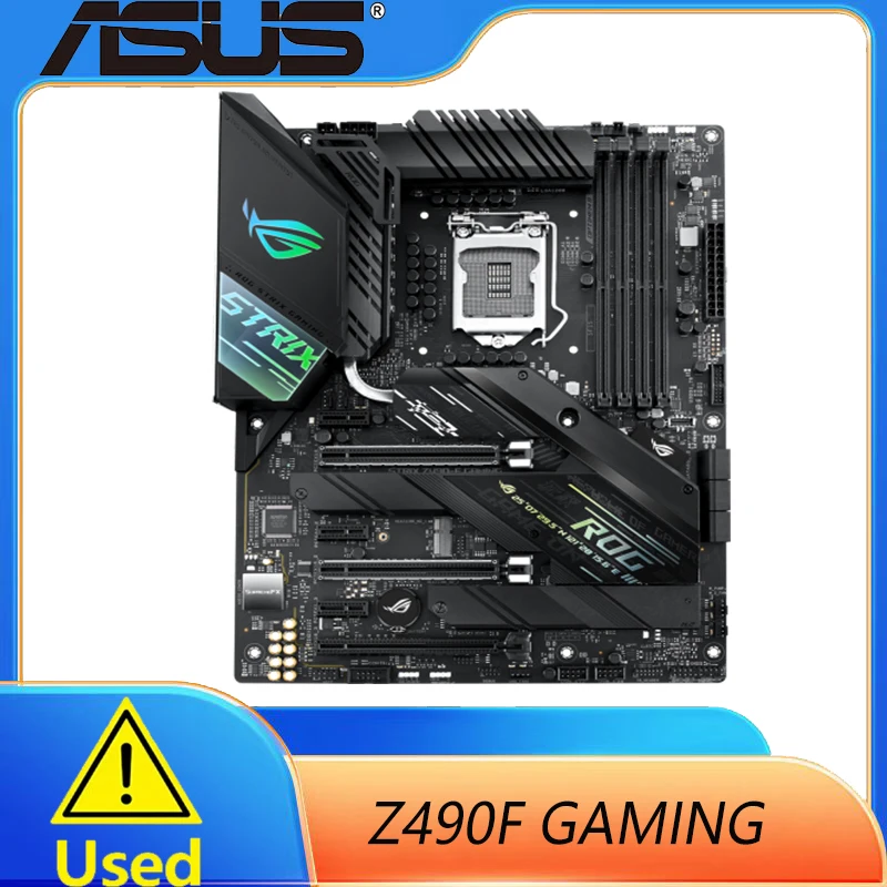 ASUS STRIX Z490-F ゲーミング 128GB USB3.2 Type-C M.2 HDMI LGA 1200 