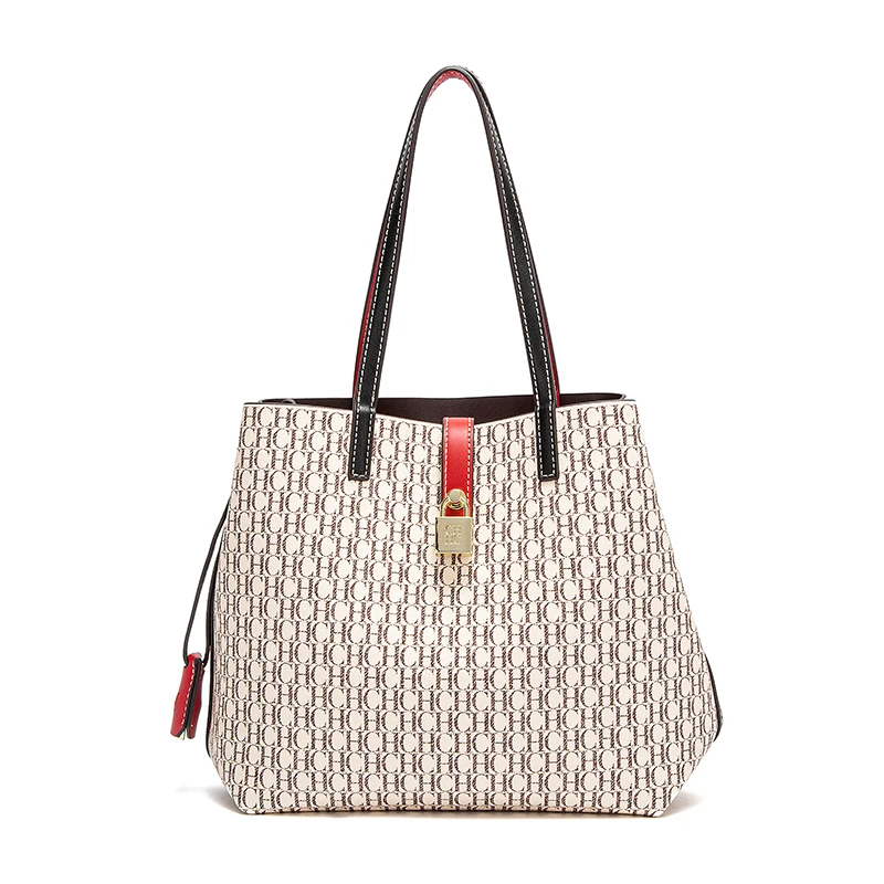 حقيبة دلو نسائية كلاسيكية كلاسيكية عصرية جديدة متع...