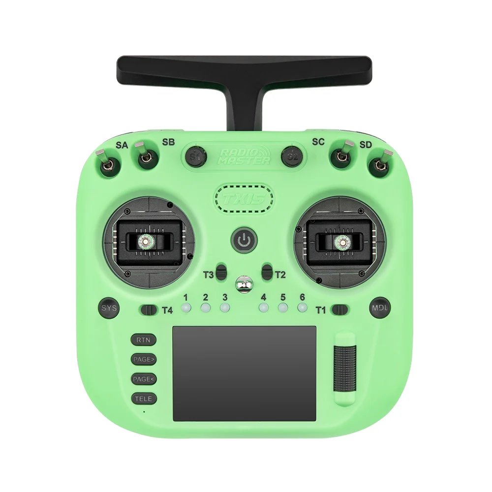 Radiomaster TX15 16ch 3.5inch IPS Touchscreen V5.0 Hall Gimbals Radio Controller ELRS FCC/LBT Built-in Gyro Microphone thumbnail 2