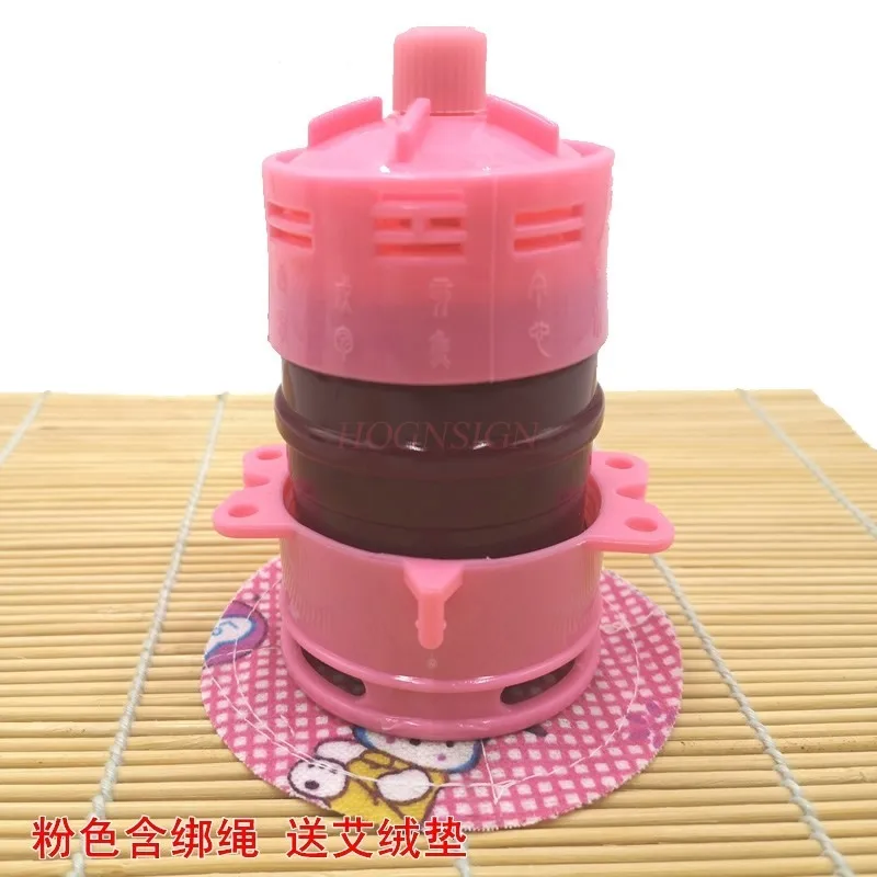 Five-element moxibustion pot multi-function moxibustion box tool warm anti-scalding suspension magnetic portable