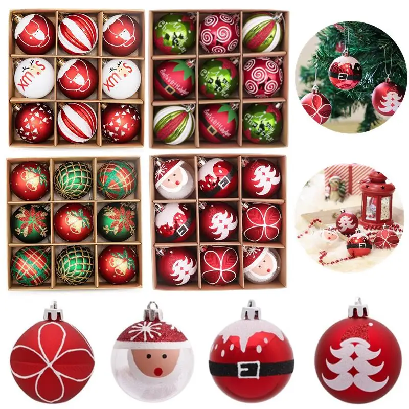 Gift Choice -Christmas Ball Ornaments for Xmas Tree Hanging Decoration