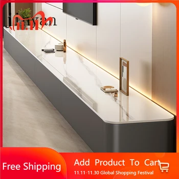 Floor Luxury TV Stands Vintage Nordic Storage Standing TV Stands Modern American Vetrinette Da Esposizione Home Furniture