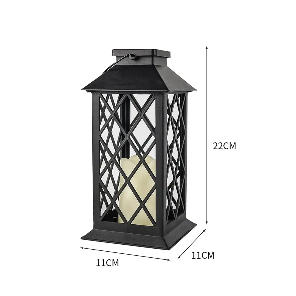 Description Picture 2 of itemExquisite Beautiful Outdoor Battery Light Retro Fashion LED Candlelight Camping Lamps Garden Decorations for Room Table