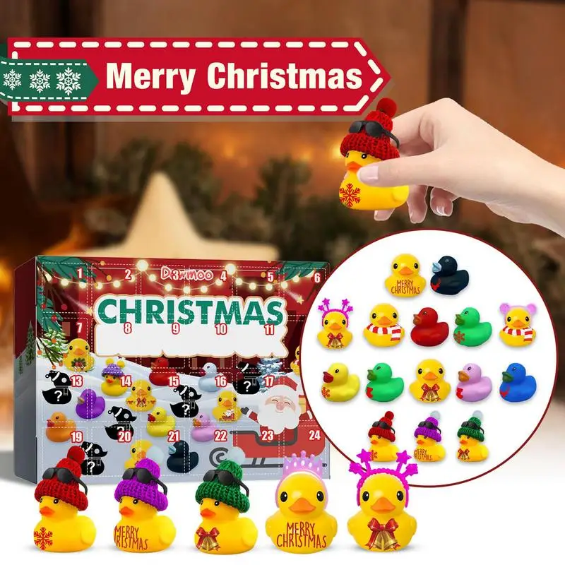 Christmas Advent Calendar Ducks 24 Days