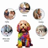 Jigsaw Puzzle Mysterious Animal Puzzles  Dog Puzzles Gift for Adult Kids Educational Fabulous Gift Interactive Games Wooden Toys 2