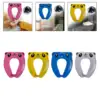 Folding Travel Potty Seat Reusable Toilet Pad Potty Toilet Seat with Splash Guard for Home Toddlers Children Kids 3