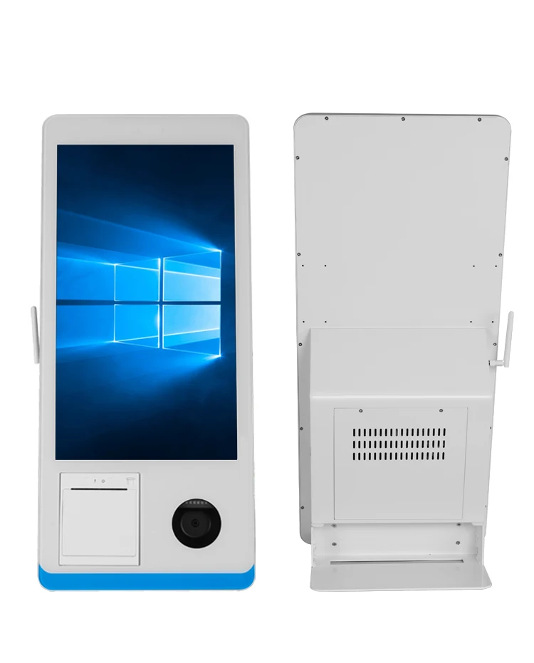 Desktop Self-service 15.6 Inch I5 8+128GB Cash Register 2D QR Scanner & 58mm/80m