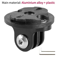 Premium Aluminum Alloy Bicycle Camera and Light Mount Holder (A)