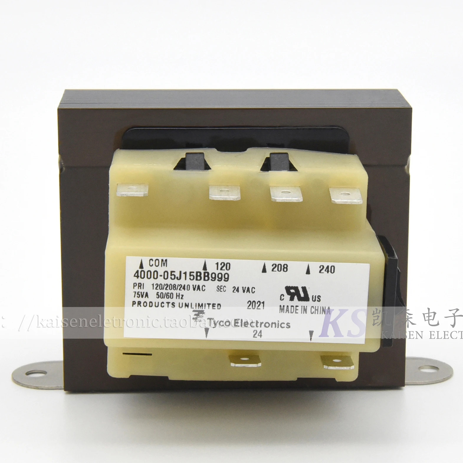 

Изоляционный трансформатор Tyco для системы свежего воздуха 75VA 120V208V240V до 24V 4000-05J15BB UL.
