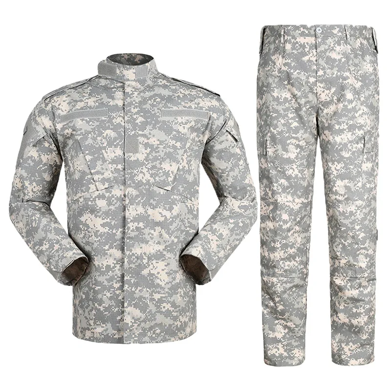 3 Color Grid ACU Series Uniform Colete Tactico Suit Tactical Clothing Men