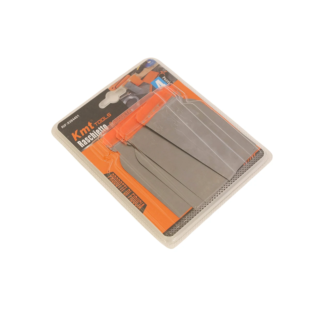 KMT 4 IN 1 Iron Scraper Tool,Stainless Steel Griddle Scraper with Plastic Handle,Cleaning Accessories Kit