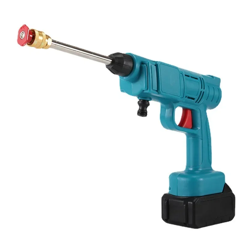 High Pressure Portable Car Washer  300W Garden Watering Gun Wireless Removable Accessories for Car Home Cleaning 5